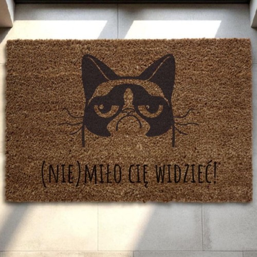 wycieraczka-z-grawerem-nie-miło-cie-widziec