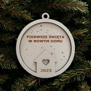 BOMBKA NA CHOINKĘ Z IMIENIEM 