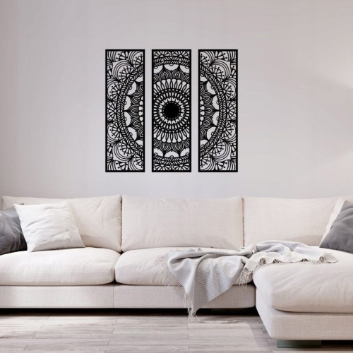 obraz-azurowy-tryptyk-mandala-czarny