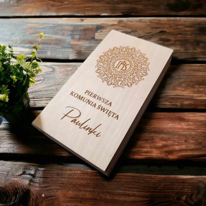 PUDEŁKO NA PIENIĄDZE PAMIĄTKA KOMUNII ŚW 3