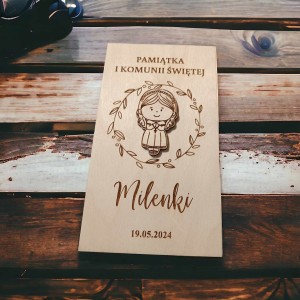 PUDEŁKO NA PIENIĄDZE PAMIĄTKA KOMUNII ŚW 6
